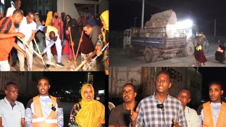 {DAAWO MUQAALKA} Qaar ka mid ah degmooyinka Gobolka Banaadir oo Olole Nadaafadeed ka sameeyay Caasimadda.