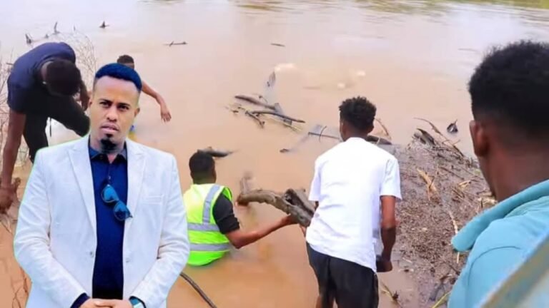 {DAAWO MUUQAALKA} Dhalinyarada ku nool Degmada jalalaqsi oo Bilaabay qashin saar ay ku sameeynayaan wabiga Shabeelle.