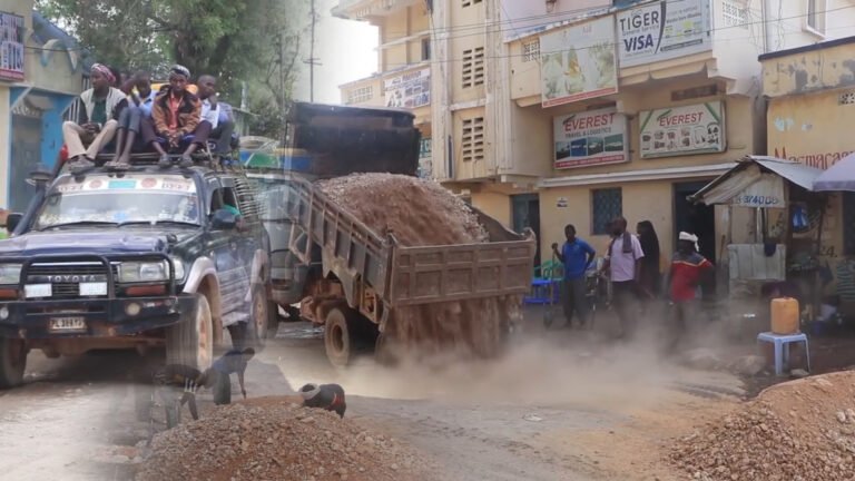 {DAAWO MUQAALKA} Dib u Dayactir Lagu Bilaabay Laamiga Dhax Maro Magaalada Baladweyne.