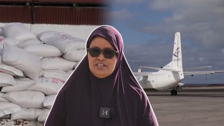 {DAAWO MUUQAALKA} Diyaarado wado shixnado gargaar ah oo gaaray degmada Diinsoor ee gobolka Baay.