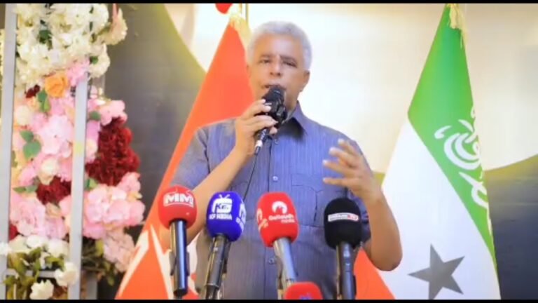 Gudoomiyaha Urur Siyaasadeedka Kaah ee Somaliland oo manta marti qaaday Warbaahinta madaxa banaan