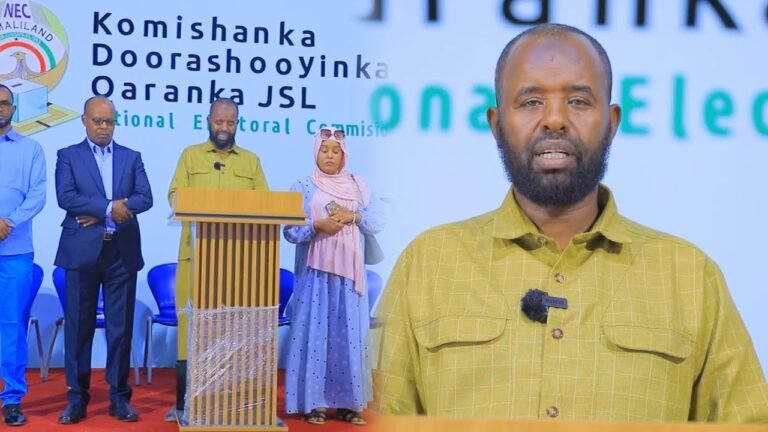 {DAAWO MUUQAALKA} Jadwalka ololaha Komishanka Doorashooyinka Soomaliland