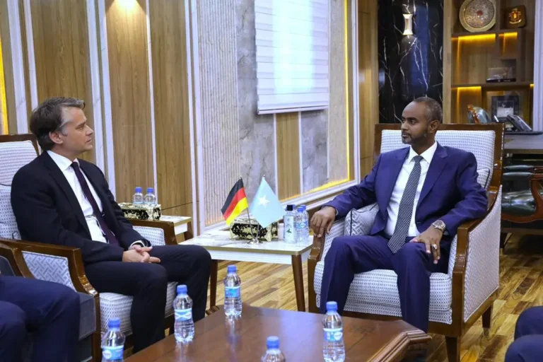 Doowladdaha Soomaliya iyo Jarmalka oo kawada Hadlay Xiisada Soomalia iyo itoobiya