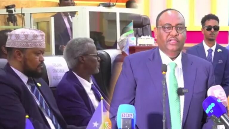 {DAAWO MUUQAALKA} Madaxweyne DENI, ayaa Jubbland ku taageray go,aankii ay ka qadatay Shirkii Golaha Wadatashiga Qaran.