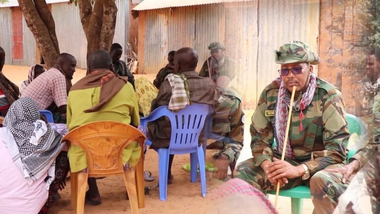 {DAAWO MUUQAALKA} Muxuu kala hadalay Taliyaha Guutada 21’aad odiyaasha ku sugan deeganadii uu booqday?