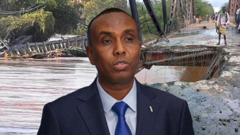 {DAAWO MUQAALKA}  Buundooyinkii dalka waa wada burbureen,waxaan u baahanahay in la dhiso”RW Xamse Cabdi Barre”