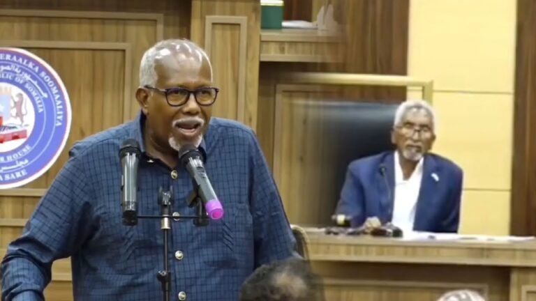 {DAAWO MUUQAALKA} Senator Siciid Shirwac “Sharciga Naafada waa sharciga kaliya ee aan aduun ku faa’iidi doono