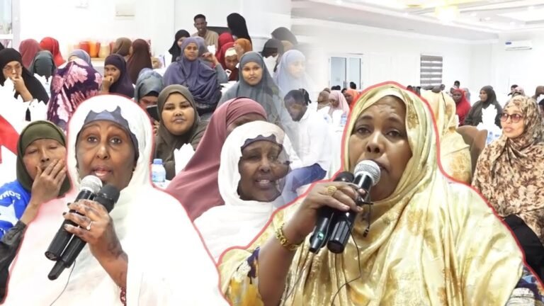 {DAAWO MUUQAALKA} Ururka haweenka qaranka oo Muqdisho ku qabtay kulan lagu taageerayo Madaxweyne xasan shiikh