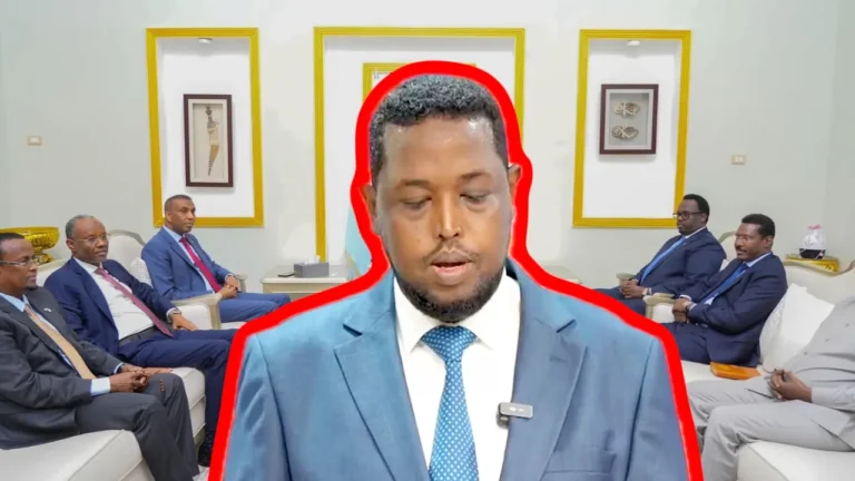 {DAAWO MUUQAALKA} Villa Somalia oo ka hadashay maqnaashaha shirka ee Axmed Madoobe iyo Saciid Deni