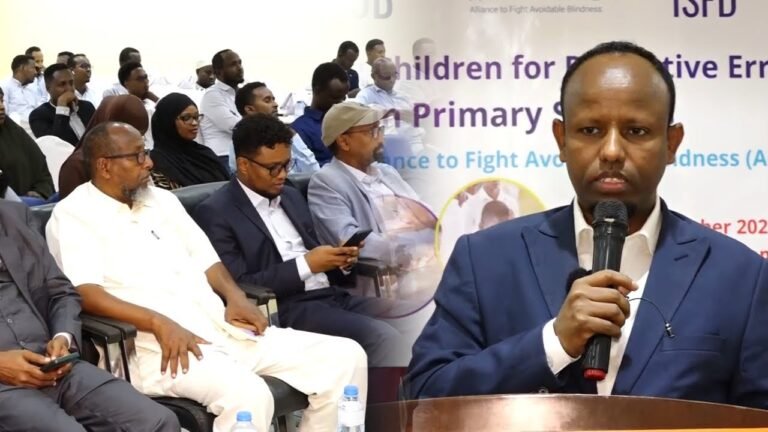 {DAAWO MUUQAALKA} Waa muhiim in carruurta aragooda la qiimeeyo si aysan waxbarashada uga saameyn.