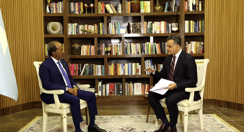 Madaxwayne Xasan Sheekh oo bixiyey wareysi uu kaga hadlay qorshaha Masar ee soomalia.