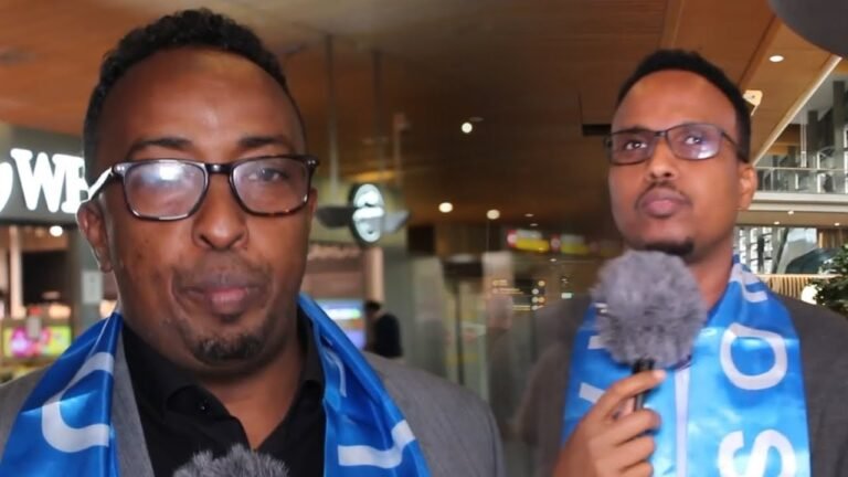 {DAAWO MUQAALKA} Xildhibaanno ka tirsan BJFS oo lagu soo dhoweeyay magaalada Oslo ee dalka Norway.