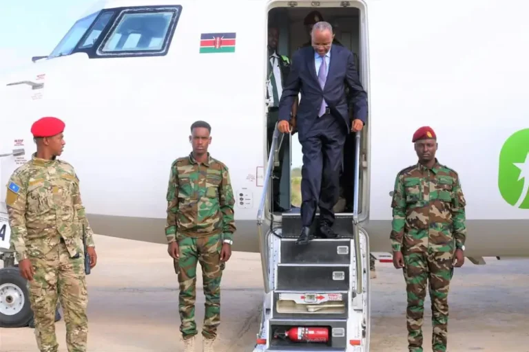 {DAAWO SAWIRADA} Madaxweyne Laftagareen oo Baydhabo dib ugu laabtay.