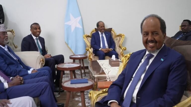 {DAAWO MUUQAALKA} Madaxweynaha Soomaaliya oo furay Shirka Golaha Wadatashiga Qaranka