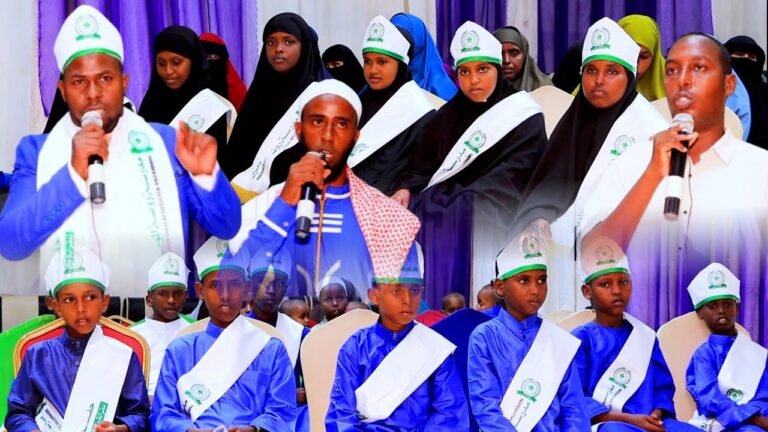 {DAAWO MUUQAALKA} In kudhow 20 arday oo baratay qur’aanka & culuumta sharciga oo loo qabtay munaasibad qali-jebin ah.