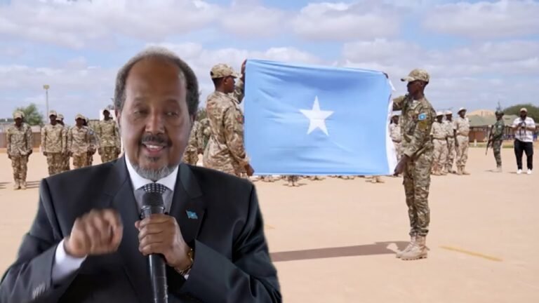 {DAAWO MUUQAALKA}  Xasan Sheekh oo tababar sare u soo xiray sarkaal oo ka tirsan Ciidanka Xoogga Dalka Soomaaliyee