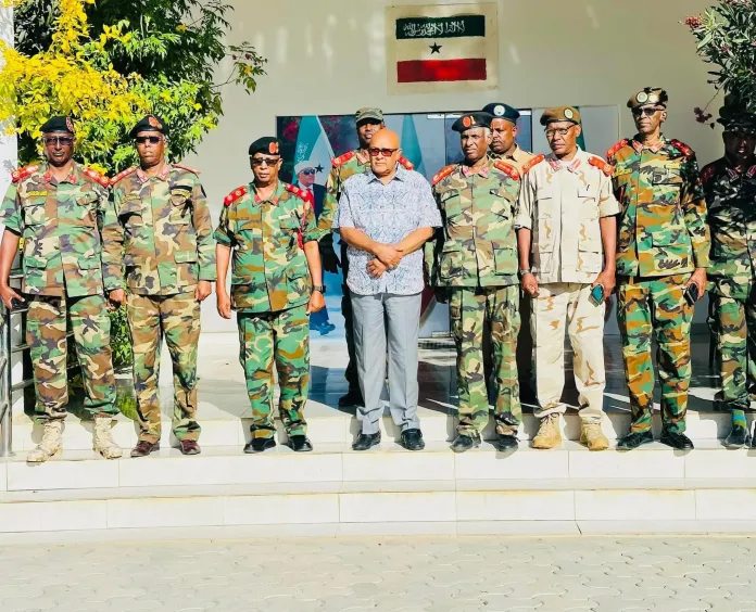 Cabdiraxmaan Cirro oo kulan la qaatay taliska ciidamada maamulka Soomaaliland.