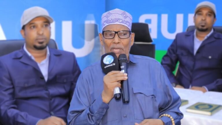 {DAAWO MUQAALKA} Sheekh Cabdi ninka ugu da’da weyn ee sida KMG ah usii ah Gudoomiyaha Golaha Wakiilada Jubaland.