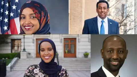 Soomaalida guusha ka gaartay doorashooyinkii Maraykanka iyo xilalka ay heleen.