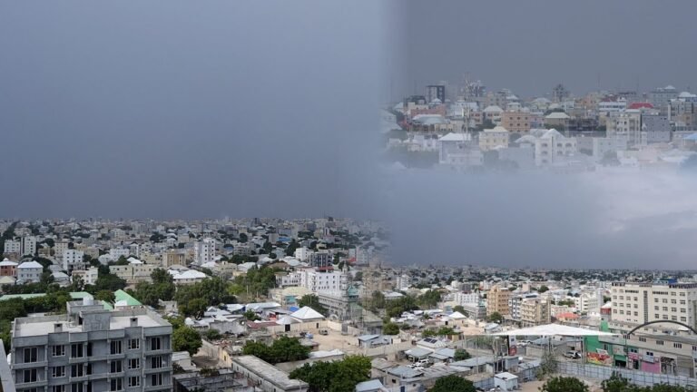 {DAAWO MUQAALKA} Jawi-Roobaad ayaa manta laga dareemayaa Muqdisho oo maalmihii lasoo dhaafay ka jiray kuleel daran.