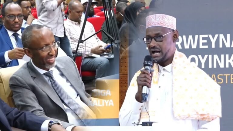 {DAAWO MUQAALKA} Khudbada Sheekh Cabdi Xayi ee shirka u adkaysiga Aafooyinka.