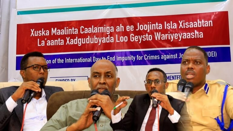 {DAAWO MUQAALKA} Maalinta joojinta isla xisaabtan la’aanta xadgudubyada loo gaysto wariyaasha oo Muqdisho laga xusay.