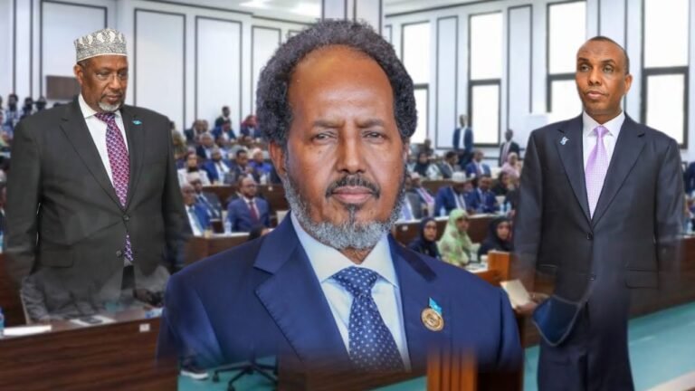 {DAAWO MUQAALKA} Madaxweyne Xasan Sheekh Maxamuud oo Maanta hortagaya Baarlamaanka JFS