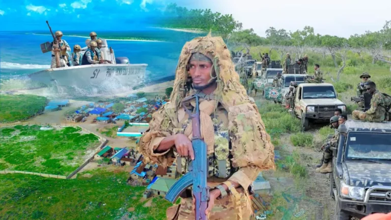 {DAAWO MUQAALKA} Raaskambooni oo lagu soo bandhigay Ciidamo ka goostay Jubaland.