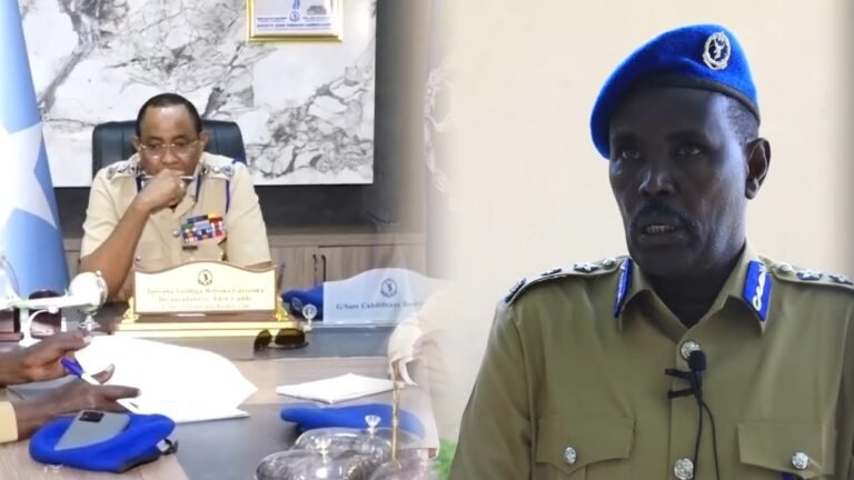 {DAAWO MUQAALKA} Taliyaha Cusub ee Booliiska Garoonka Gaashaanle Sare Axmed Maxamed Cali