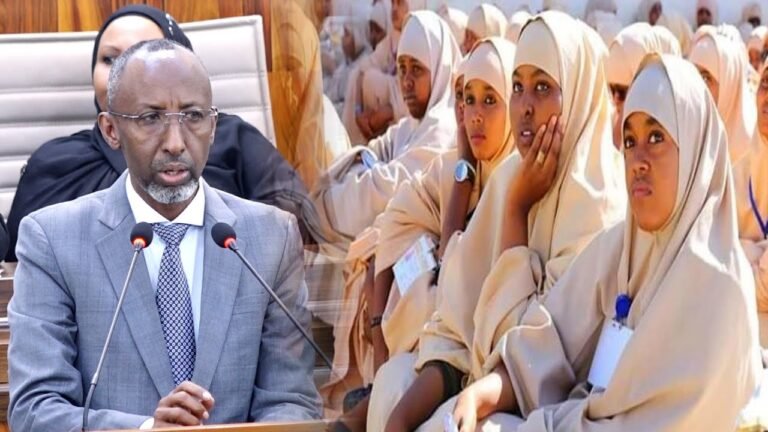 {DAAWO MUQAALKA} Wasiir Faarax Cabduqadir “Ansixinta hindise sharciyeedka tacliinta sare waa guul u soo hoyatay