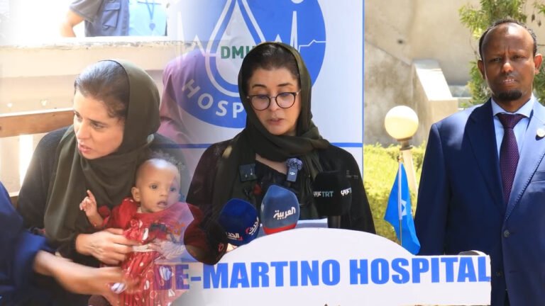 {DAAWO MUQAALKA} “Waxaan xoojin doonnaa wadashaqeynta Ururka Caafimaadka Adduunka”Wasiir Dr. Cali Xaaji.