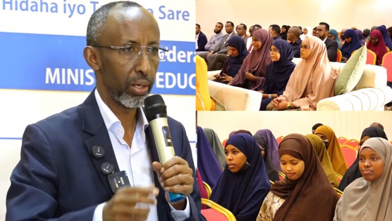 {DAAWO MUUQAALKA}  Gabdhaha Soomaaliyeed oo Fursad Cusub usoo kordhisay Wasaaradda Waxbarashada.