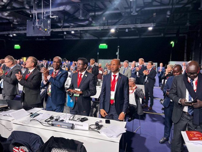 Somali government delegation participates in INTERPOL Assembly in United Kingdom