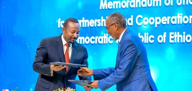 Madaxweynaha La Doortay ee Somaliland oo Taageeray Isfahanka Somaliland iyo Itoobiya