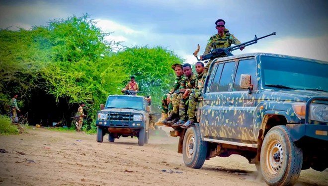 Ciidamada Jubaland iyo AS oo ku dagaalamay Deegaanka Buula Xaaji ee Jubadda Hoose