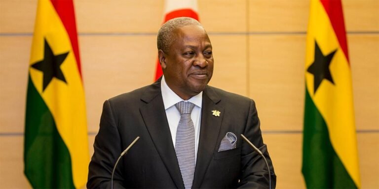 John Mahama oo mar kale loo doortay Madaxweynaha Gana.