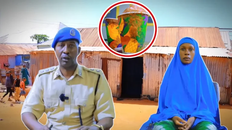 {DAAWO MUQAALKA} Booliska oo Bandhigay Haweeneey Ninkeeda sun siisay.