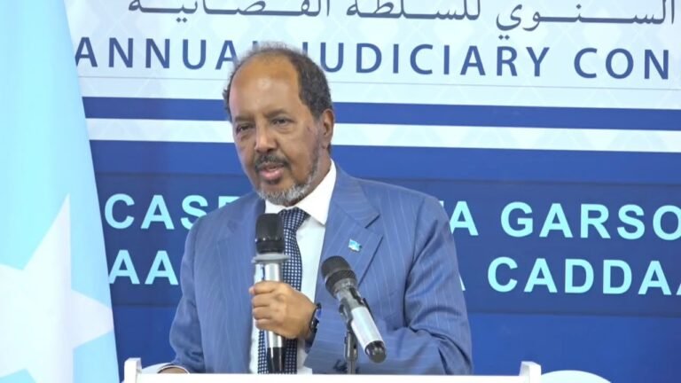 Madaxweyne Xasan Sheekh oo ka hadlay heshiiskii shidaalka ay Soomaaliya la gashay Turkiga.