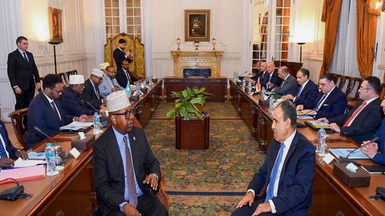 Maxey ka wada Hadleen Wasiirrada Arrimaha Dibadda Soomaaliya iyo Masar.?