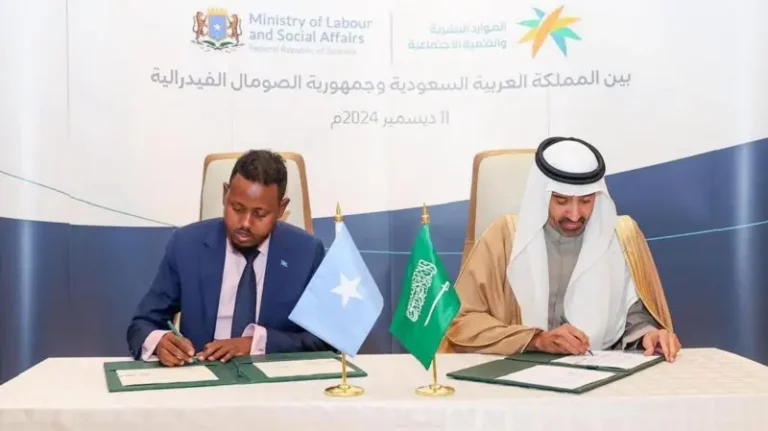 Tirada Shaqaalaha Soomaalida ah ee loo dirayo Sacuudiga bisha dambe iyo shaqada ay qabanayaan