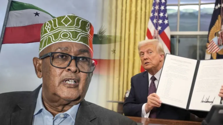 {DAAWO MUQAALKA} Somaliland Oo sheegtay in Madaxweynaha Maraykanka uu yahay nin ku dhiiran kara in uu aqoonsi siiyo .