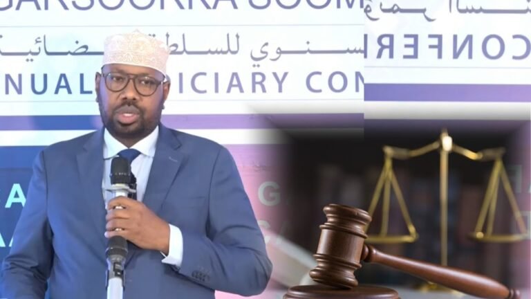 {DAAWO MUQAALKA} Xildhibaan Maxamed “Shacabka waxa uu isha ku haayaa Garsoorka Dalka”