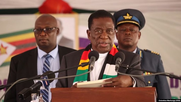 Zimbabwe’s war veterans demand President Mnangagwa’s resignation.