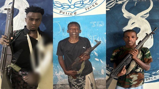 Booliiska Muqdisho oo soo bandhigay Rag iyo Dumar ku eedeysan falal la xariira dil, dhaawac.