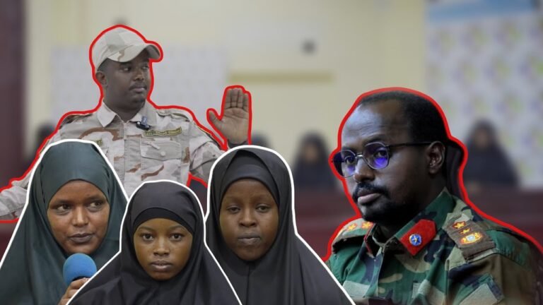 {DAAWO MUUQAALKA} Haween loo Waday Kooxda AS oo la horgeyay Maxkamadda Ciidamada.