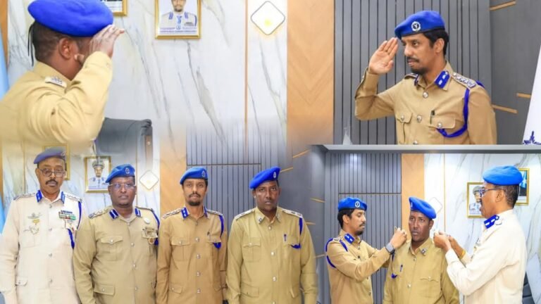 {DAAWO MUUQAALKA} Askarigii lagu dhex feeray golaha shacabka oo loo dalacsiiyay derajada laba Xidigle.