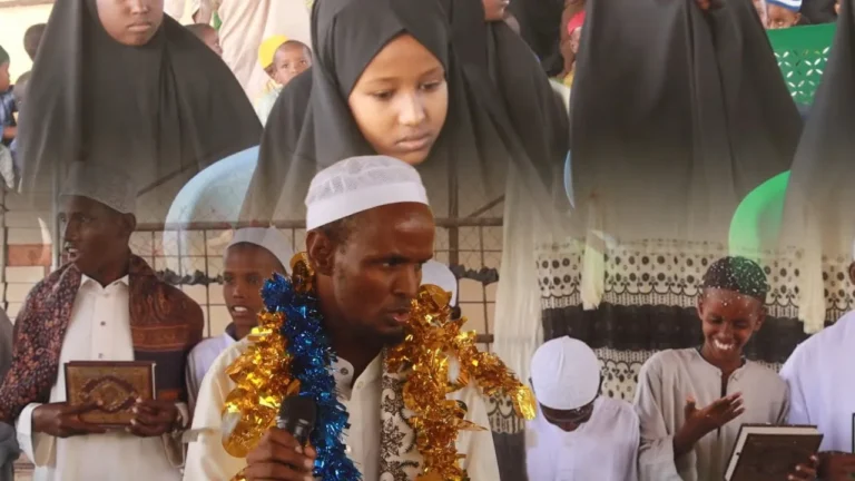 {DAAWO MUUQAALKA} Arday baratay Qur’aanka Kariimka oo Munaasabad Loogu qabtay Magaaladda Baladweyne.