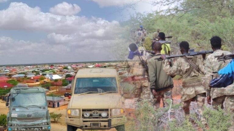 {DAAWO MUQAALKA} Cidamada Dowladda Soomaaliya oo AS kala wareegay Magaalada Bacaadweyn