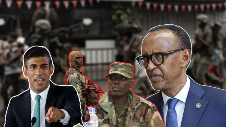 {DAAWO MUQAALKA} Cunqabateyn lagu soo rogay Rwanda kadib xasuuq ay sameysay jabhadda M23