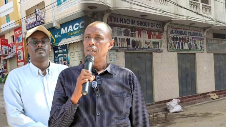 {DAAWO MUUQAALKA} Ma aqbaleyno in la carqaladeeyo ganacsiga Suuqa Bakaaraha””Gudoomiyaha D.Howl_Wadaag””